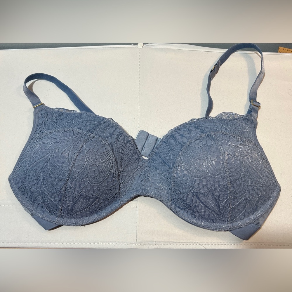 Lace No-Wire Push-Up Bra